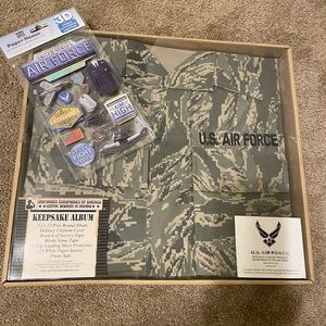 US Airforce Scrapbook And Stickers
